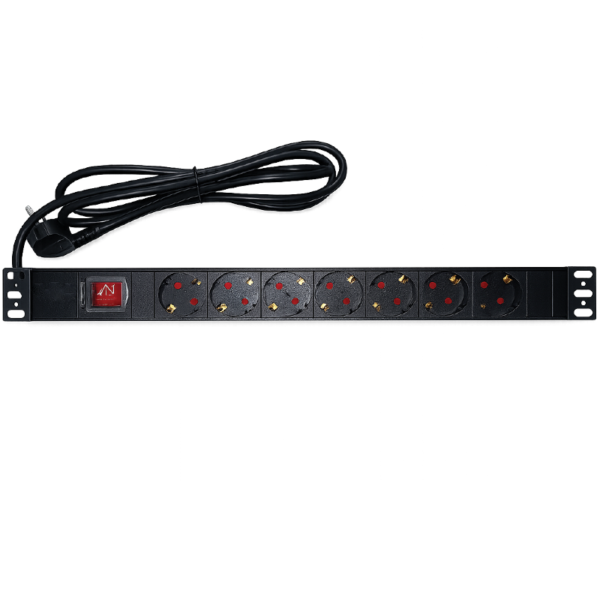 Rack-Mount PDU (7 Outlets, U1, 19”)