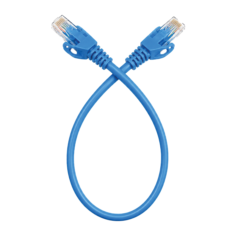 SyscomX CAT6 UTP Patch Cord 0.3 Metter – Blue