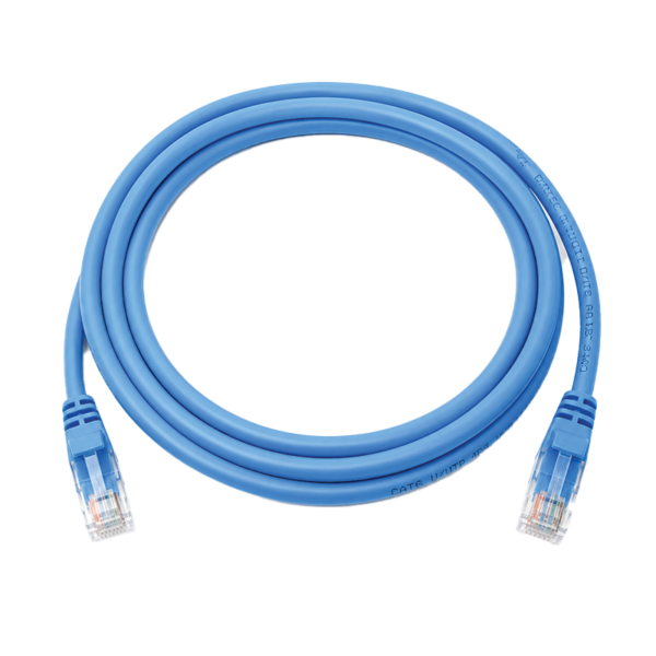 CAT6 UTP Network Patch Cord 1 Meter – Blue Color